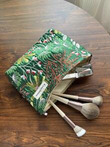 1个极简化妆包，便携式护肤品收纳袋，旅行洗漱包，内衣袋，手持式化妆旅行收纳包，必备礼品收纳包，拉链配件包，美甲包，化妆包，化妆包，旅行必备，大容量，大号化妆包，圣诞礼物，化妆包，旅行，女士旅行必备礼品，化妆包，手拿包/小手提包，化妆品收纳包，化妆品整理包，化妆包，化妆刷收纳包，迷你化妆包，大容量化妆包 - 彩色 - 查看 4