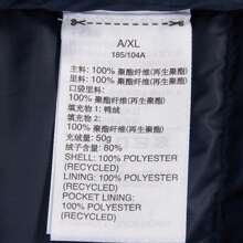 Adidas Boyfriend Style Men's Casual Sports Style Letter Print Striped Side Zipper Front Down Vest - Blue - View 6