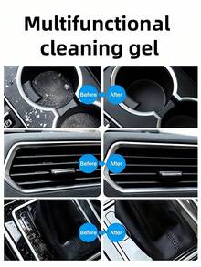 1 Miếng Gel Vệ Sinh Xe Hơi Dung Tích Lớn: Bụi Ma Thuật, Keo Dán Và Nước Làm Sạch Bàn Phím - Phụ Kiện Vệ Sinh Xe Hơi, Xe Đạp Không Tì Vết! Phụ Kiện Xe Hơi Và Sản Phẩm Quà Tặng Nam Giới Được Giao Ngẫu Nhiên Với Bao Bì Tiếng Trung Và Tiếng Anh. Do Các Lô Hàng Khác Nhau, Hàng Hóa Là 160 Gram Mỗi Kích Thước (Có Thể Đóng Hộp, Hộp Bên Ngoài Màu Trắng Và Trong Suốt Được Giao Ngẫu Nhiên) / 70 Gram Đóng Túi - Nhiều màu - Xem 5
