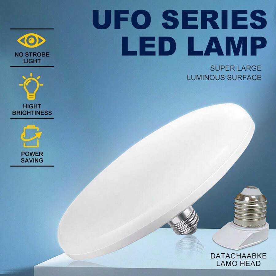 UFO LED Light Bulb, Innovative Removable Lamp Cap Design,18W, 24W, 36W