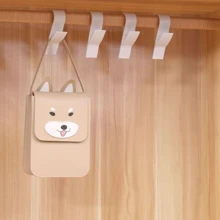 1pc-2pcs/4pcs/6pcs Bộ giá phơi quần áo thông gió ấm bằng chất liệu ABS, không có móc treo vít cho phòng tắm, phòng ngủ, khăn tắm thông dụng - Nhiều màu - Xem 2