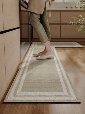 1 Piece Of Rectangular Kitchen Floor Mat, Halloween Water-Absorbent Carpet, Long Bathroom Mat, Skull-Patterned Mat, Washable Long Runner Rug, Suitable For Kitchens, Living Rooms, Bedrooms, And Dining Rooms; Can Be Used For Home Decoration And Halloween Decoration