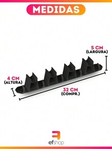 壁挂式扫帚架、橡胶扫帚、拖把、铲子，包括插头和螺丝，多用途，黑色或白色，4 个支架和 5 个挂钩 - Paramount、包、收纳盒、储物、厨房 - 黑色 - 查看 4