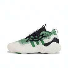 Adidas Chaussures de basket-ball décontractées de style colorbloc, basse top, modèle IE2703, unisexe