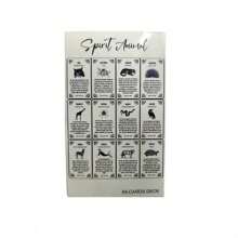 Spirit Animal Oracle Cards - 54 Cards Tarot & Oracle Deck Set, Tarot Meanings, Suitable For Beginners, Divination, Great Gift For Friends And Family, Applicable For Home Outdoor Camping Board Games,Tarot Meaning,Tarot Oracle Cards,Decks