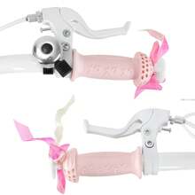 STITCH Unicorn 12/14/16/18 Inch Girls Bike For 2-9 Years Old Kids, Princess Child Bicycle With Stabilisers, Basket, Doll Bike Seat & Streamers, 18" With Kickstand (Pink, Mint Green & Fuchsia) - Pink - View 10