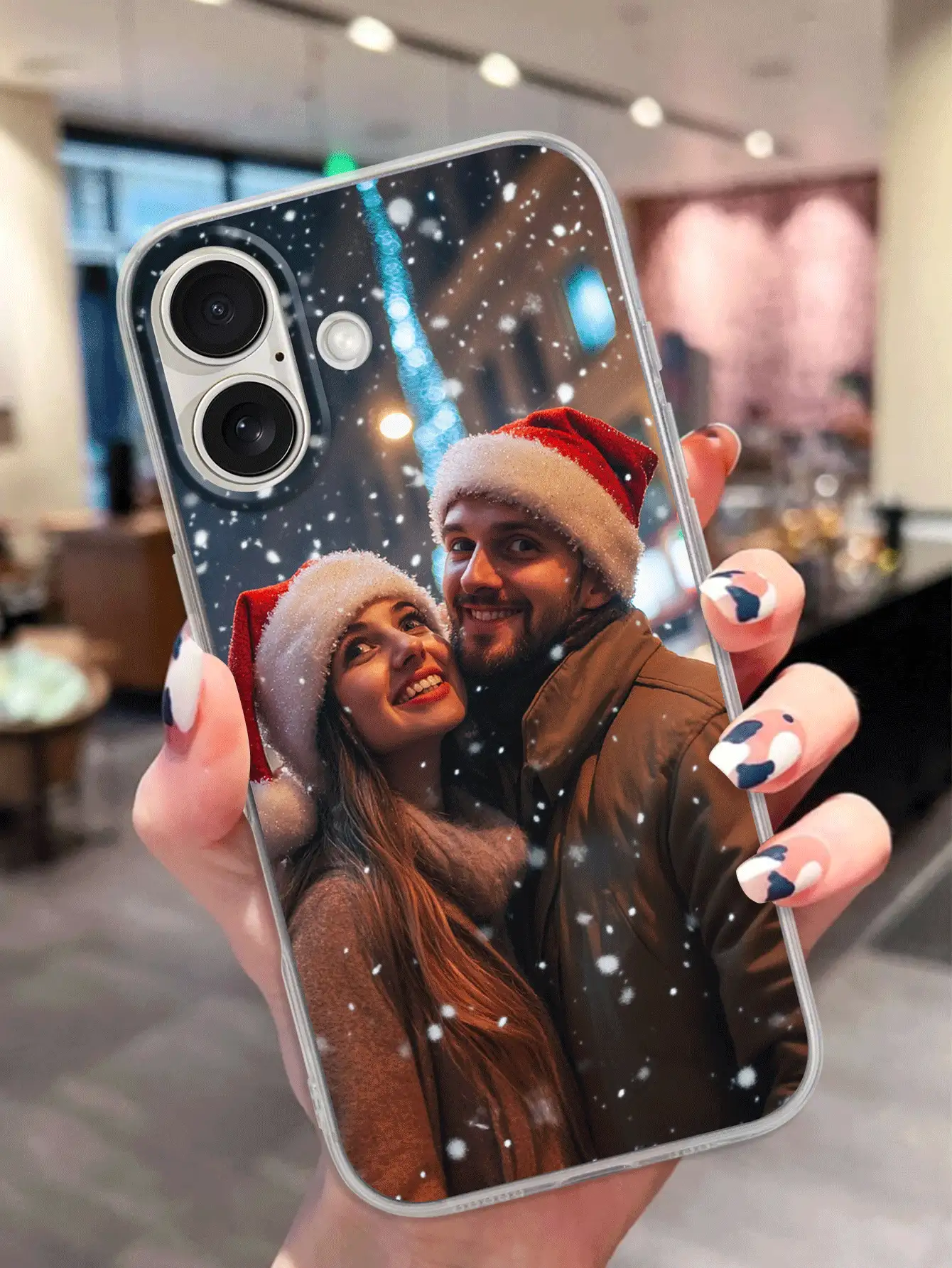 1个定制照片TPU 1.0透明手机壳，兼容 15 Pro Max/ 16 Pro Max/ 17 Air/ 17 Pro Max、S24U/A36/A17及其他型号，国际版，非国内版 - 無色 - 查看 3