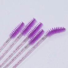 Hộp 50 chiếc Gói Cọ Mi Dùng Một Lần Cọ Pha Lê Dụng Cụ Hỗ Trợ Ghép Mi Di Động - Nhiều màu - Xem 2