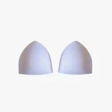 Kit 5 Pairs Plain Triangle Bra First Line Top M - White - View 1