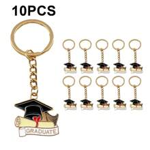 20个/10个装 男女通用毕业礼物 毕业帽钥匙扣/链，合金材质，励志文字，适合七月毕业季、返校礼物、毕业派对小礼物、背包装饰、手机/车钥匙扣、教师节礼物、送给闺蜜的礼物、学生/老师/同学纪念品、汽车配件包挂饰、可爱哥特风Y2K包包配件挂绳带证件套、汽车配件包挂饰、圣诞节汽车礼物、姐妹礼物创意 - 彩色 - 查看 19