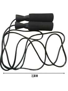 Jump Rope With Bearing Physical Exercise Bodybuilding Training Fitness Multifunctional - 黑色 - 查看 4