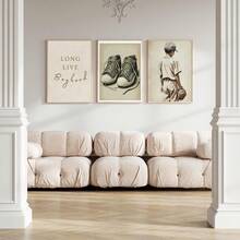 1Pc Bóng Chày In Tường Phòng Bé Trai Cổ Điển Nghệ Thuật Thể Thao Phòng Trẻ Em Nghệ Thuật In Trung Tính Trang Trí Phòng Bé Trai Phòng Trẻ Em In - Nhiều màu - Xem 5