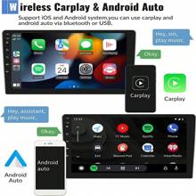 Estéreos De Coche Carplay Y Android Auto 2 Din Bt Wifi+cámar, Funciona sin problemas y es fácil de usar con durabilidad. Admite múltiples idiomas, con alta sensibilidad, alta definición y alta transparencia. - Azul Marino - Ver 10