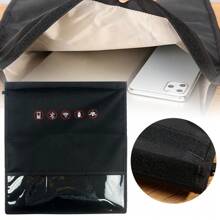 2 PCS Signal Blocker Case Car Key Phone Laptop RFID Shield Blocking Pouch Faraday Bag - Black M+L - View 2