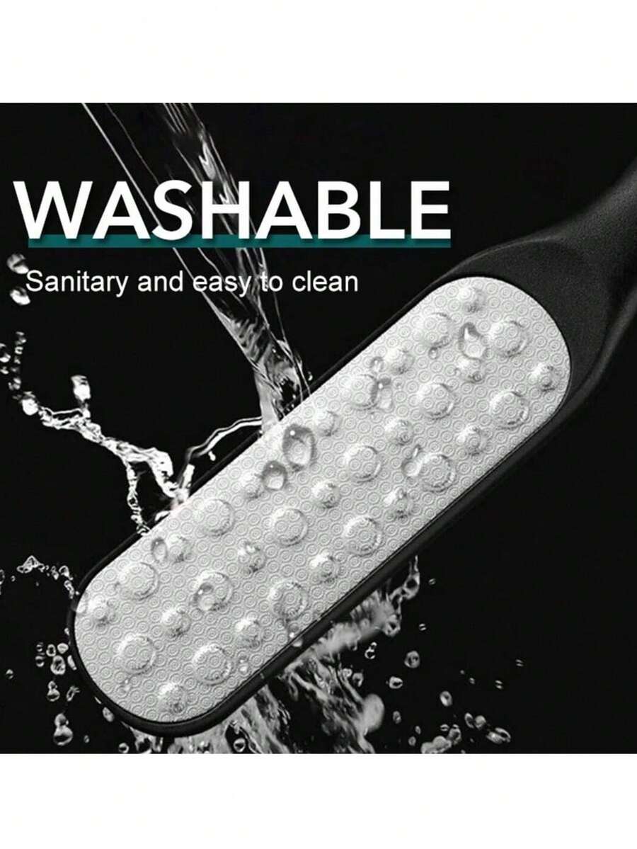 DoubleSided Professional Foot File, Stainless Steel Callus Remover For