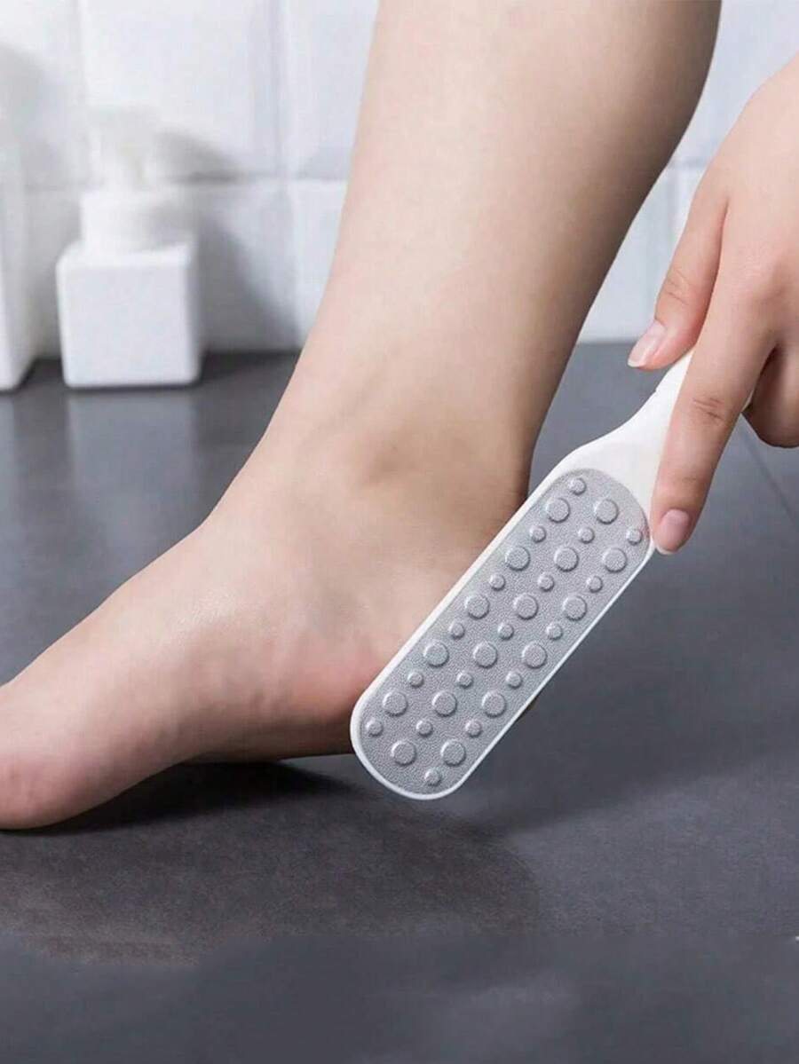 DoubleSided Professional Foot File, Stainless Steel Callus Remover For
