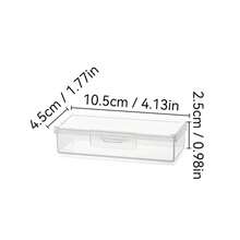 1 Pc, Nhiều Hộp Đựng Trang Sức Trong Suốt Dạng Lưới Nhỏ, Hộp Đựng Trang Sức, 12/24 Hộp Đựng Đồ Đa Năng Để Bàn Dạng Lưới Nhỏ, Thích Hợp Đựng Hoa Tai, Vòng Tay, Dây Chuyền, Đồ Dùng Văn Phòng, Sổ Tay, Hộp Đựng Đồ Trang Trí Bằng Hạt, Thích Hợp Cho Phòng Ngủ, Phòng Tắm, Phòng Khách, Lớp Học Và Các Cảnh Khác, Quà Tặng Ngày Lễ Cho Bé Gái Và Phụ Nữ, Hộp Đựng Đồ Trang Trí Bằng Kim Sa Lấp Lánh, Hộp Đựng Đồ Nhỏ Bằng USB - Nhiều màu - Xem 10