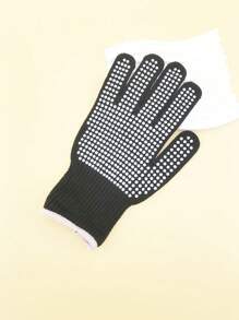 Set de herramientas para el cuidado y peinado del cabello: 6/4/2/1 piezas de peine rizado de silicona con perlas de doble/un solo lado, rizador, plancha de pelo, guantes resistentes al calor