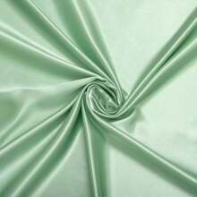 Polyester Satin Fabric By The Yard - 100% Polyester Solid Color Stretch Material For Dresses, Pajamas, Pillowcases, Eye Masks | Hand Wash Only - Cut From 1PC 50x150cm Sheet