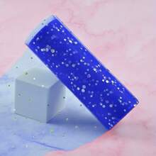 10 yards de rouleau de tulle à sequins pailletés - tissu de tulle en filet doux, pour la décoration de mariage et de fête, couture artisanale, accessoires de tutu, toile de fond de mariage, décoration de scène