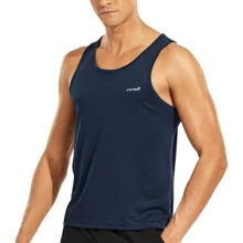 Kit 3 Men's Dryfit Tank Top Shirt Gym Training Fit - 白色 - 查看 4