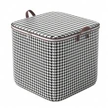 Clothing Storage, Foldable Blanket Storage Bag, Storage Container, For Organizing Bedroom, Closet, Clothes, Comforter, Storage Bag With Lid And Handle, Foldable Storage Bag, Large Transparent Window And Handle, Suitable For Clothes, Blankets, Closet, Bedroom, Etc. - Chidori - View 3