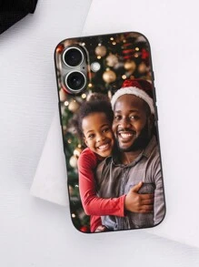1 ốp lưng điện thoại màu đen in ảnh theo yêu cầu, tương thích với iPhone 15 Pro Max, 17 Pro Max, 17 Air, S24 Ultra, Redmi và các dòng máy khác. Phiên bản quốc tế, không phải phiên bản nội địa. - màu đen - Xem 5