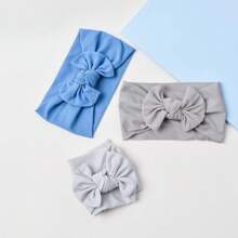 22 piezas/Set Diademas de bebé de varios colores, diademas de nailon suave y anchas con lazos, accesorios para el cabello de niñas para recién nacidos, bebés, niños pequeños y niños (22 colores diferentes) Amor San Valentín