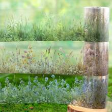 1 卷 2M 春季花卉/植物和纸胶带、创意艺术贴纸、DIY 装饰拼贴材料、节日礼物、个性化剪贴簿学校文具用品 - 墨綠色 - 查看 5