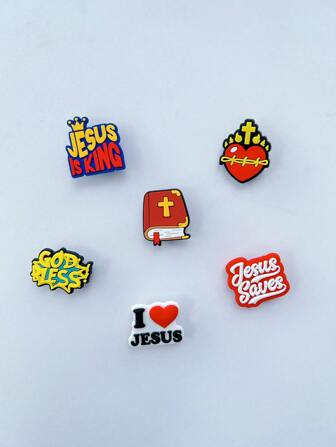 6pcs/Set PVC Soft Jelly Charms For Hole Shoes, Detachable Hole Shoes Accessories, Suitable For Party Gifts