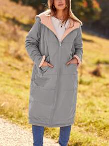 Women's Winter Fashion Oversize Wool Wool Long Coat Jacket