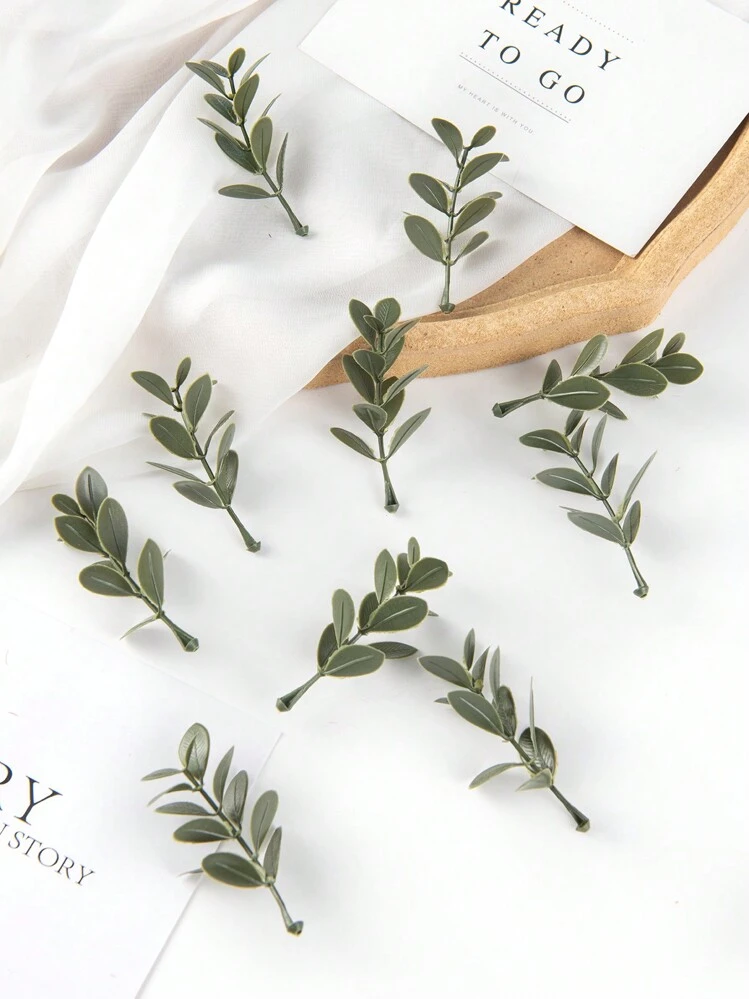 20PCS Artificial Flowers Grass Flocking Bouquets Autumn Decoration Silk Rabbit Ear Grass Fake Plants Eucalyptus Valentine's Day Gifts Birthday Party Decorations Wedding Flower Baskets Bride Holding Flowers Home Furnishings Dining Rooms Bedrooms Windowsills Vases For Decorations New Year Decorations Outdoor Gardens Start Of School Season - View 6