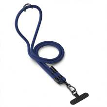 1 件 125 厘米/49 英寸可调节斜挎手机挂绳，多色可选，通用多功能挂绳，配经典黑色固定卡/连接卡。肩带式手机挂绳，适用于所有智能手机，防丢失，适用于手机，耐用编织带手机壳，适合户外活动。 - 彩色 - 查看 15