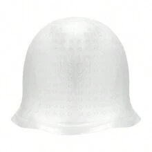 Hair Coloring Highlighting Cap Reusable Silicone Highlight Cap Pull Through Caps For Hair Dying Frosting Cap With Hook - Multicolor - View 14