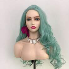 JINGFA Wig Head Mannequin Head With Shoulders Manikin Head Bust Dolls For Wigs,Makeup,Beauty Accessories Displaying - 紅白色 - 查看 2