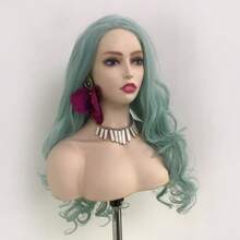 JINGFA Wig Head Mannequin Head With Shoulders Manikin Head Bust Dolls For Wigs,Makeup,Beauty Accessories Displaying - 紅白色 - 查看 3