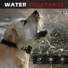NetHong Anti Bark Dog Lover Gift And Dog Mom Love Collars Rechargeable Stop Barking Deterrent Device Training Collar - Black - View 2