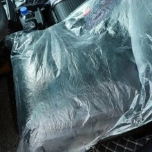 100pcs Disposable Car Seat Covers Plastic Transparent Car Chair Covers 140 X 80cm Vehicle Seat Anti-Dirty Plastic Covers - Variant1 - View 7