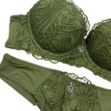 IMPORTED LILY SET IN VARIOUS COLORS - 軍綠色 - 查看 1