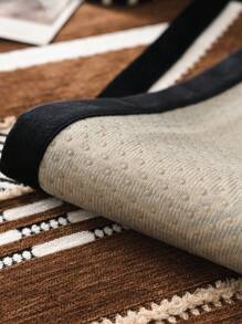 1pc Chenille Sofa Cushion , Pet-Friendly Sofa Slipcover, Pillow Case, Sofa Cushion Protective Cover, Suitable For Bedroom, Office, Living Room, Home Decor - Brown - View 10