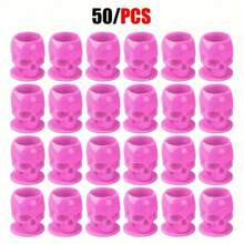 200pcs Skull-Shaped Portable Tattoo Ink Cup Storage Set - Permanent Makeup Tools, Convenient Storage - Yilong Brand Tattoo Supplies, Specially Designed For Tattoo Artists - Multicolor - View 18