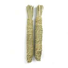 Handmade Rabbit/Guinea Pig Chew Toy, Carrot Shaped Teething & Grinding Toy - Multicolor - View 5