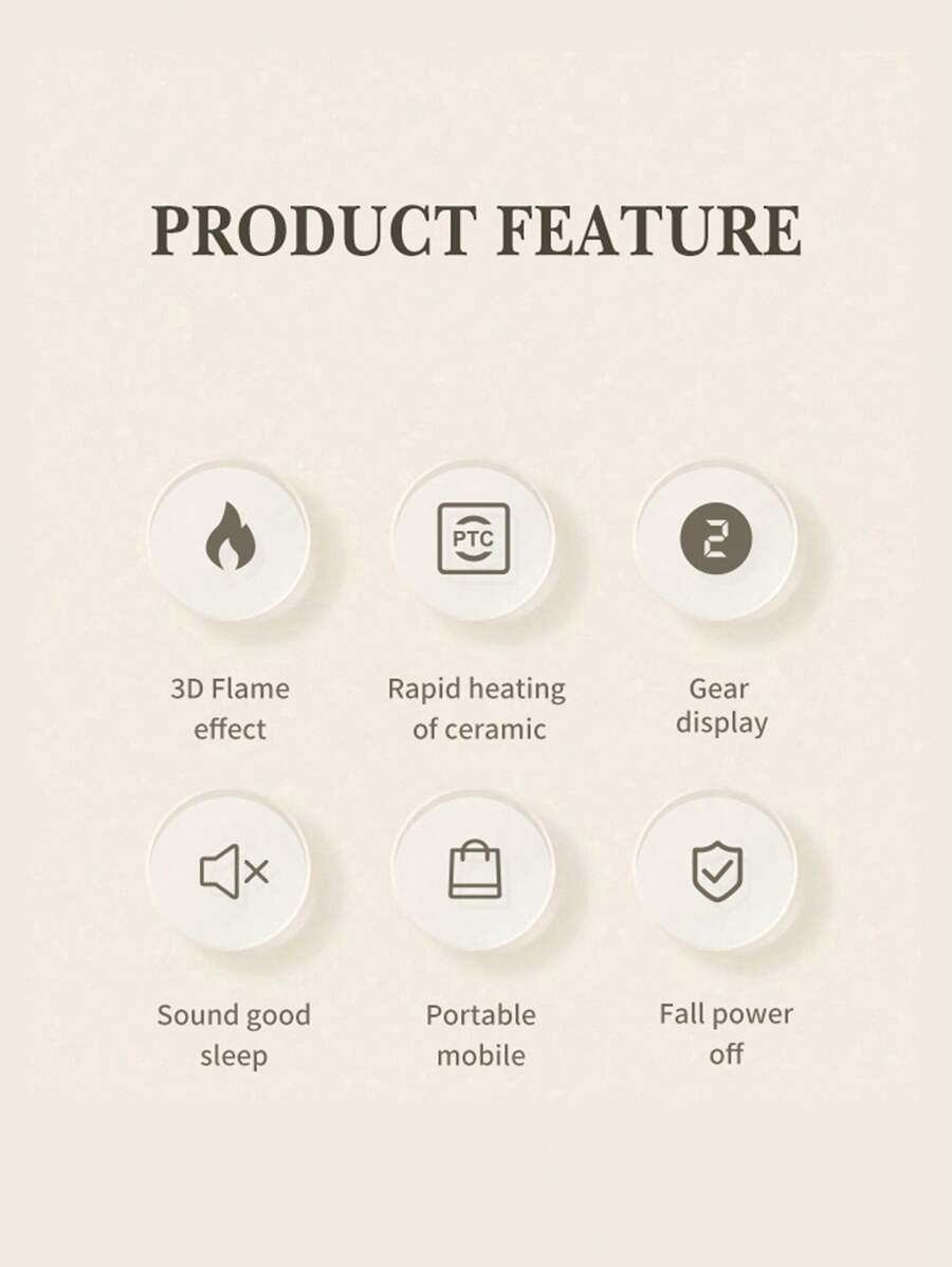 Modern Indoor Electric Fireplaces Household Electric Heater Simulated