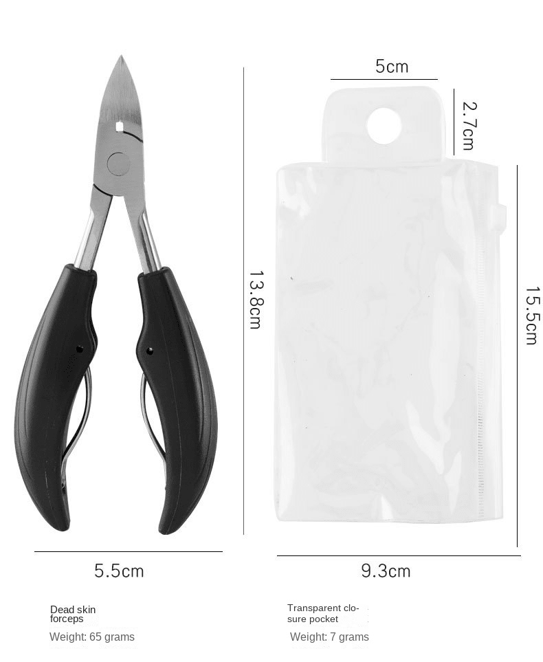 Stainless Steel Eagle Beak Nail Clippers, Double Spring Embedded Nail ...