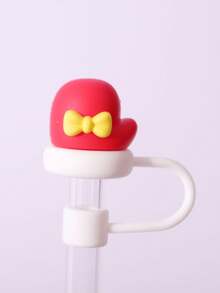 3/6 chiếc mũ tiệc theo chủ đề Giáng sinh hoạt hình dễ thương, vỏ ống hút bằng silicon, vỏ ống hút chống bụi, vỏ ống hút chống bụi, đồ trang trí ống hút hoạt hình dễ thương (không bao gồm ống hút) trang trí phòng tại nhà, nhà bếp, trang trí tiệc Giáng sinh, đồ dùng cho tiệc, đồ trang trí ngày lễ, trang trí bàn nhà hàng - Nhiều màu - Xem 22