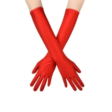 D EXCEED 1 Pair Opera Gloves For Women Adjustable Length Gloves 1920s Great Gatsby Costume Accessories & Modern Tea Party Elegance Mother's Day Gift Set Halloween Hand Dress Up - Purple - View 7