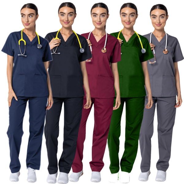 Pijama Cirúrgico Scrub Conjunto Hospitalar Blusa + Calça Scrub Clinicas e Hospitais