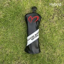 1 件兔耳高尔夫球杆头套高尔夫球杆套，球道木混合套套装球杆头保护套装