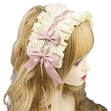 1 件女士多色蝴蝶结装饰头带，洛丽塔巴洛克少女风格，适合日常使用、角色扮演、外出、万圣节百搭发饰 - 彩色 - 查看 29