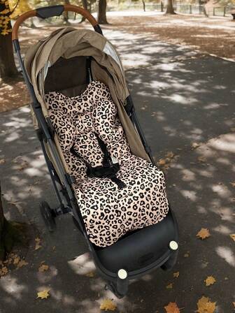 1pc Universal Soft Stroller Mattress Pad, Suitable For Baby Strollers All Year Round